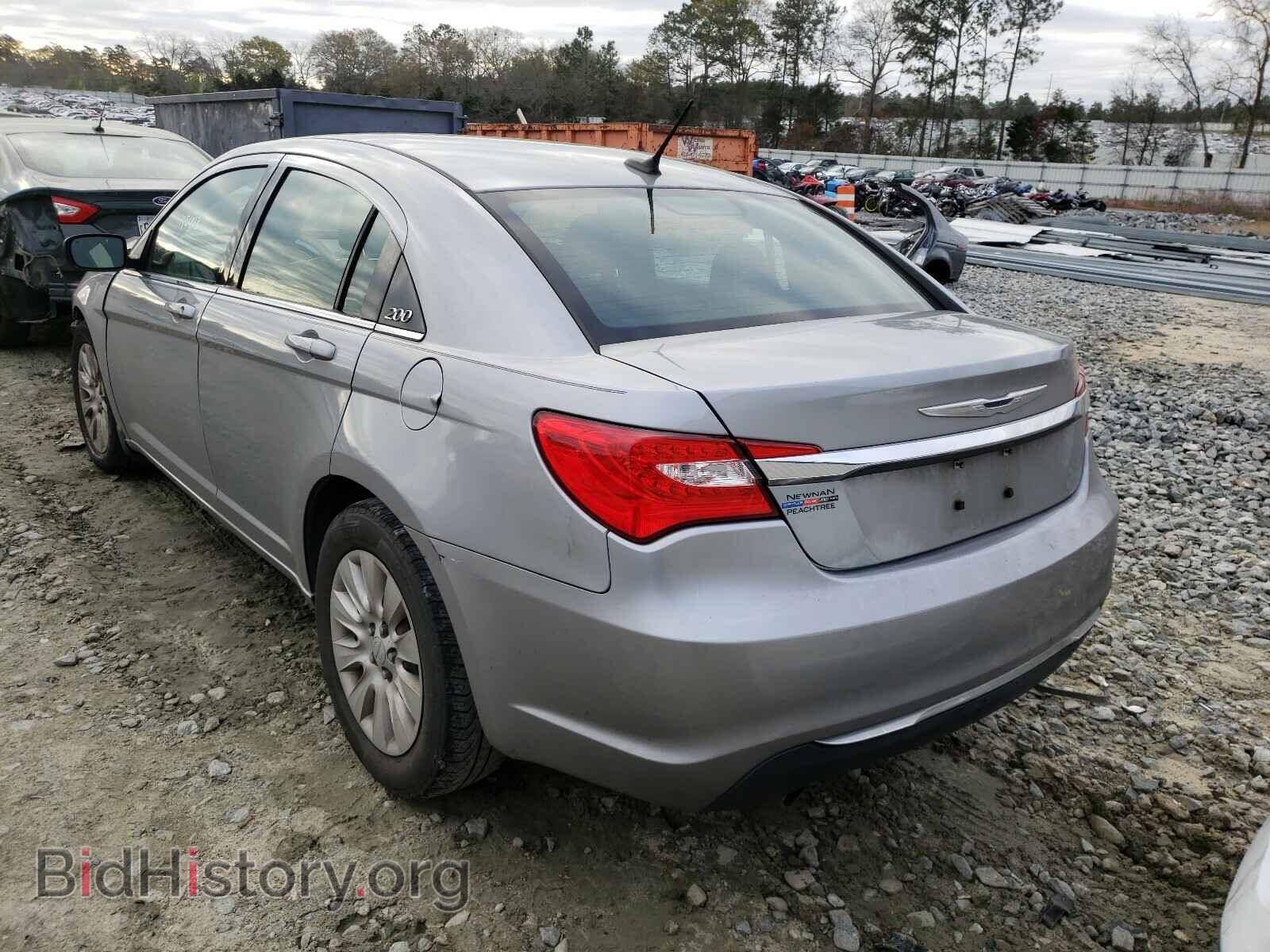 2014 CHRYSLER 200 - VIN: 1C3CCBAG1EN178946 - Фото 3