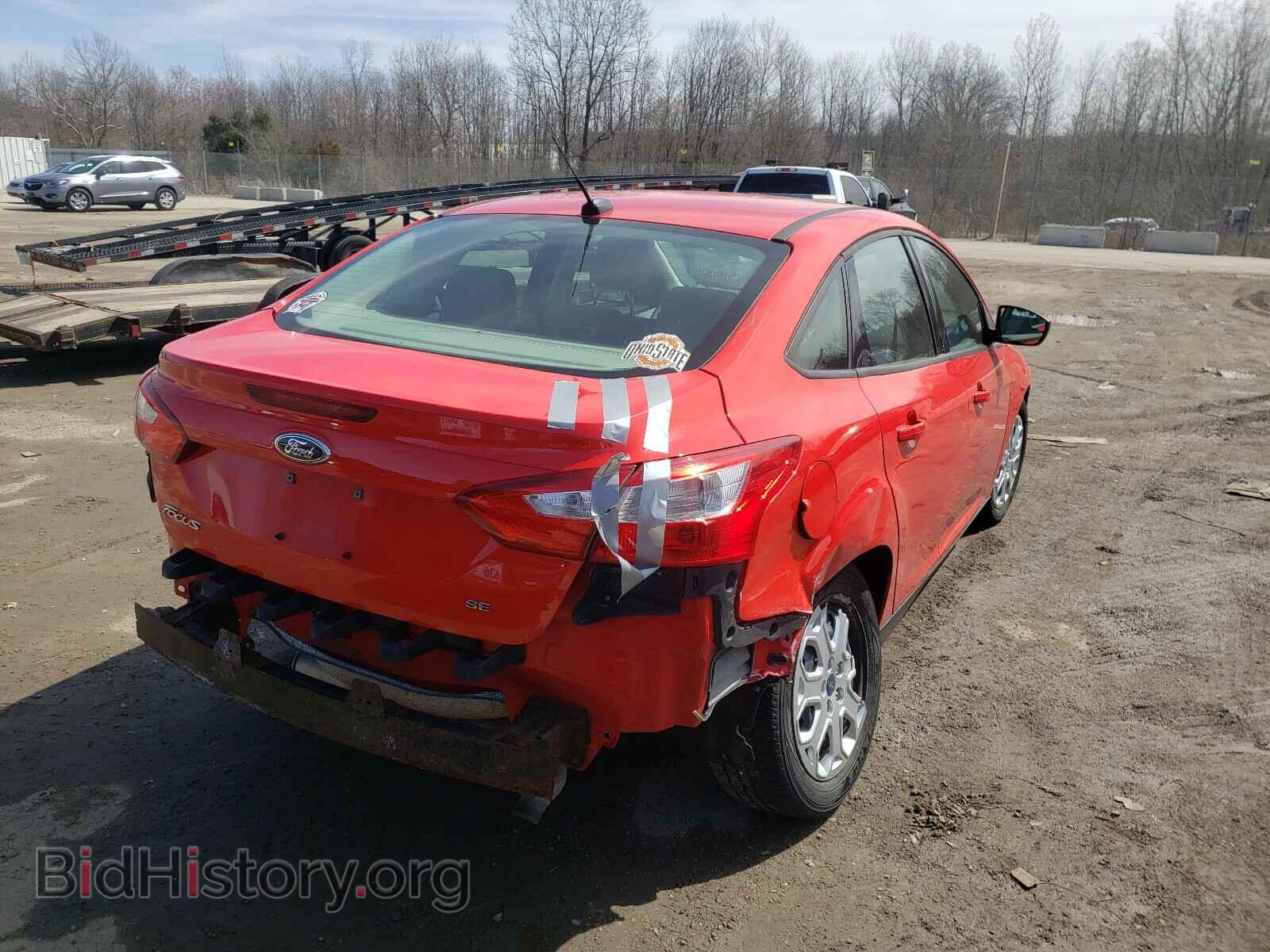 2012 FORD FOCUS - VIN: 1FAHP3F2XCL299773 - Фото 4