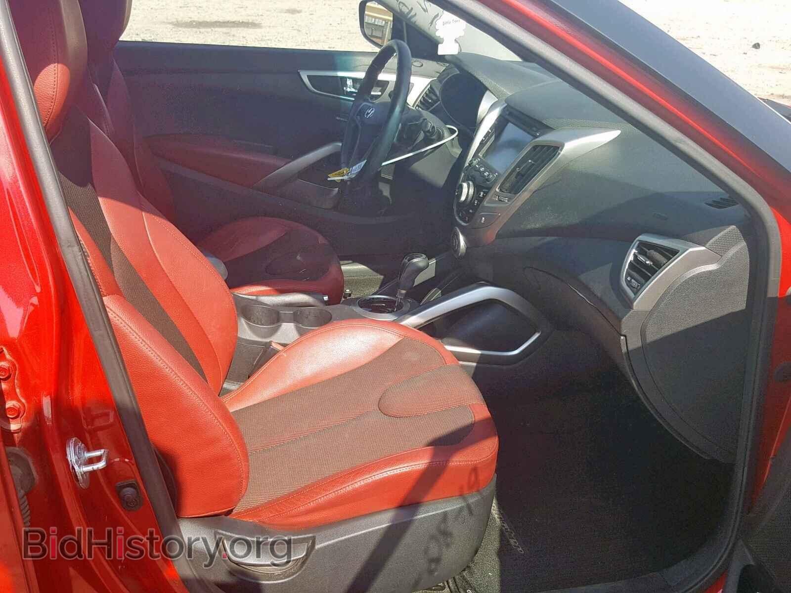 2012 HYUNDAI VELOSTER - VIN: KMHTC6AD4CU077892 - Фото 5