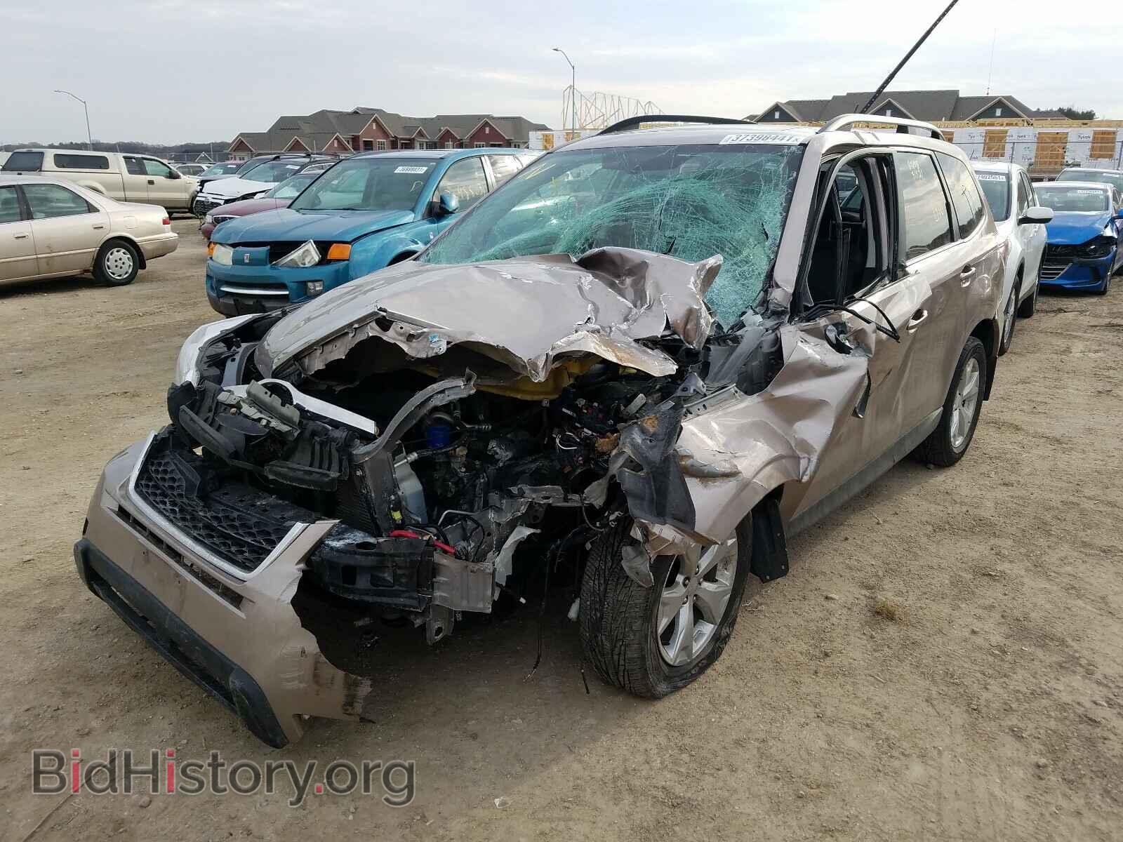 2014 SUBARU FORESTER - VIN: JF2SJAJC3EH489783 - Фото 2