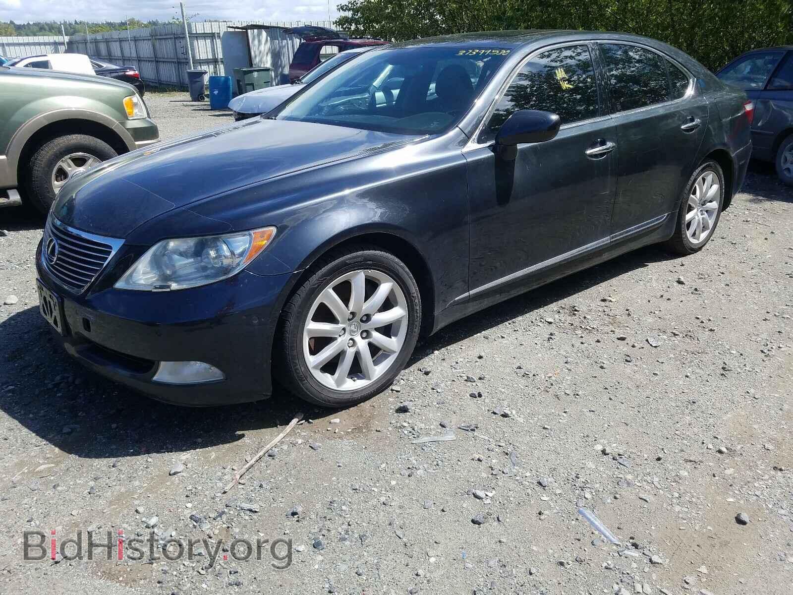 2007 LEXUS LS460 - VIN: JTHBL46F975028152 - Фото 2