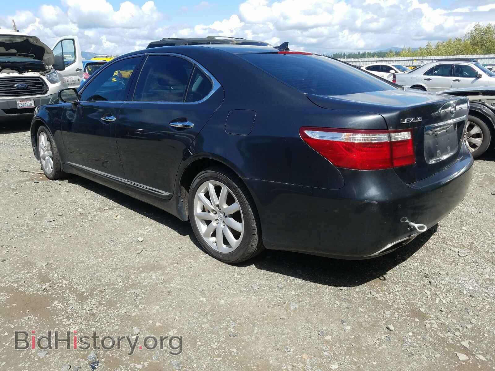 2007 LEXUS LS460 - VIN: JTHBL46F975028152 - Фото 3