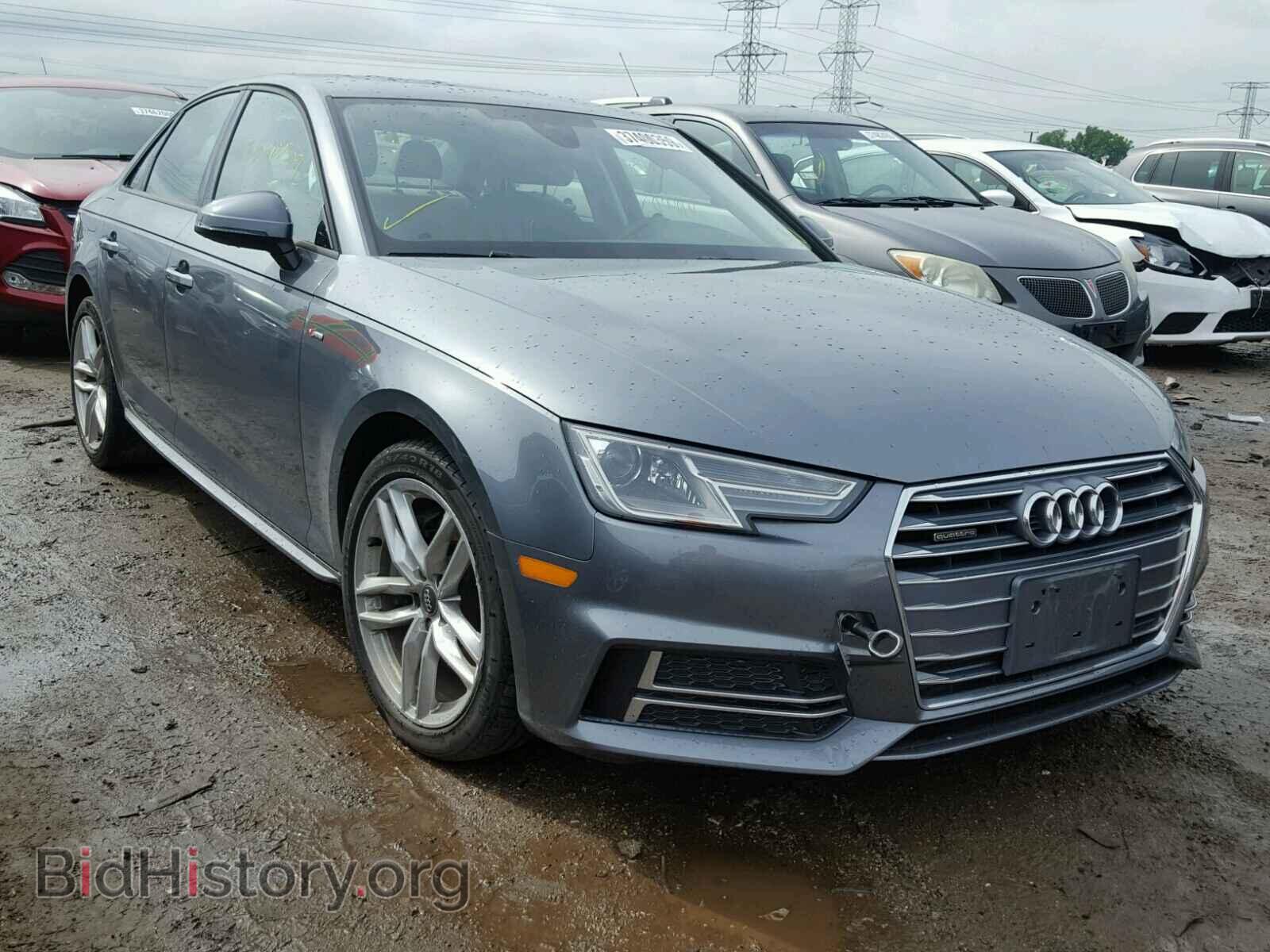 Фотография WAUDNAF49HN046201 - AUDI A4 2017