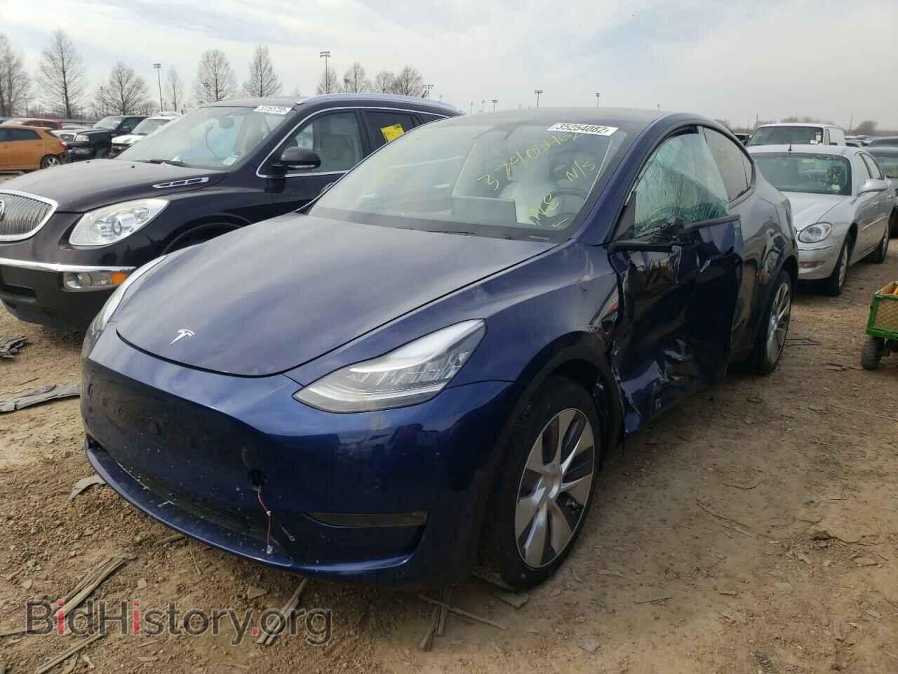 2021 TESLA MODEL Y - VIN: 5YJYGDEE6MF064366 - Photo 2