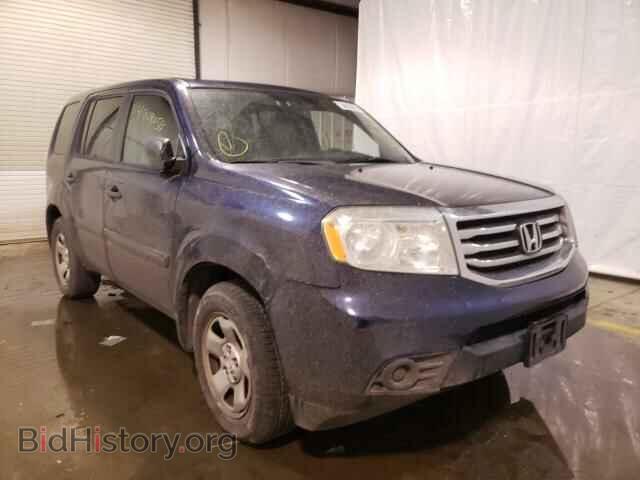 Фотография 5FNYF4H20DB079515 - HONDA PILOT 2013