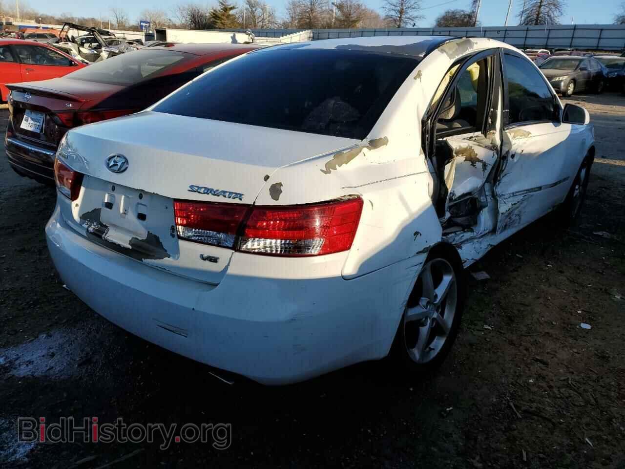 2007 HYUNDAI SONATA - VIN: 5NPEU46F47H180383 - Фото 3