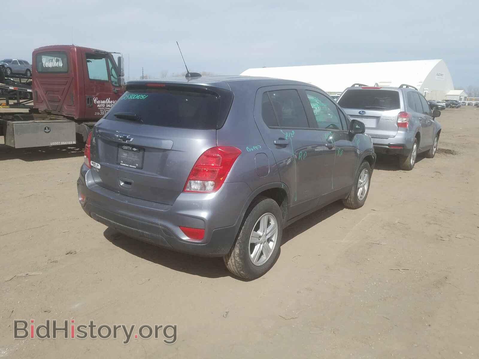 2020 CHEVROLET TRAX - VIN: 3GNCJKSB2LL224048 - Фото 4