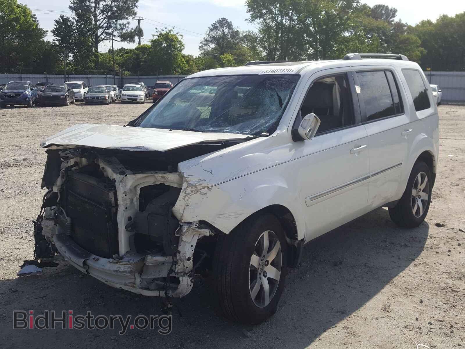 2012 HONDA PILOT - VIN: 5FNYF4H97CB064263 - Фото 2