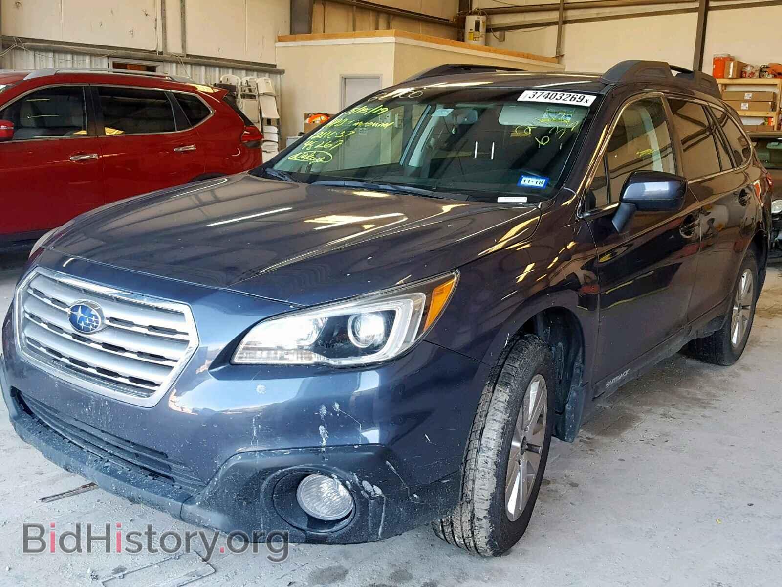 2016 SUBARU OUTBACK 2. - VIN: 4S4BSBCC5G3246633 - Фото 2