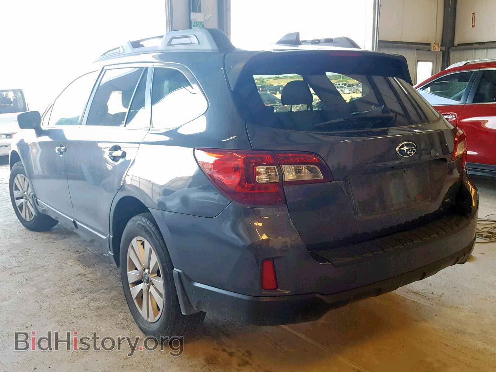 2016 SUBARU OUTBACK 2. - VIN: 4S4BSBCC5G3246633 - Фото 3
