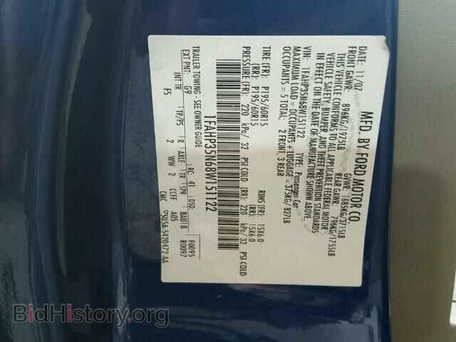 2008 FORD FOCUS - VIN: 1FAHP35N68W151122 - Фото 10
