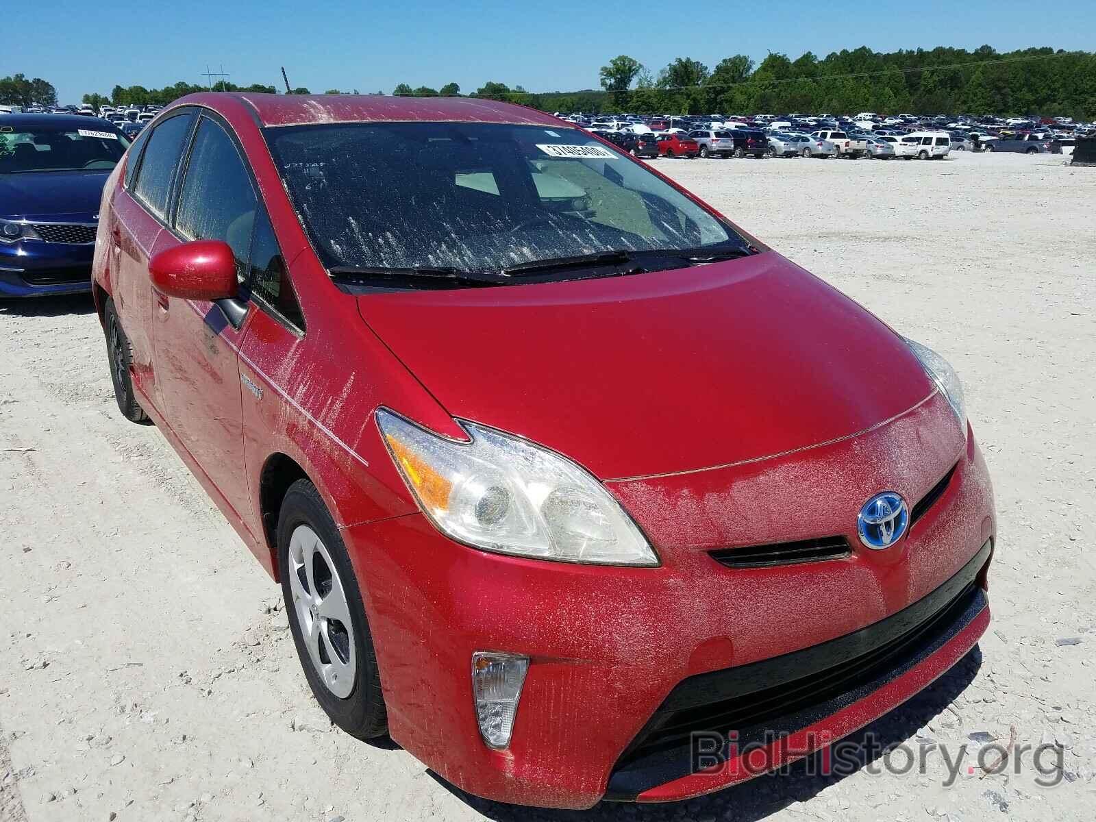 Фотография JTDKN3DUXE0383901 - TOYOTA PRIUS 2014