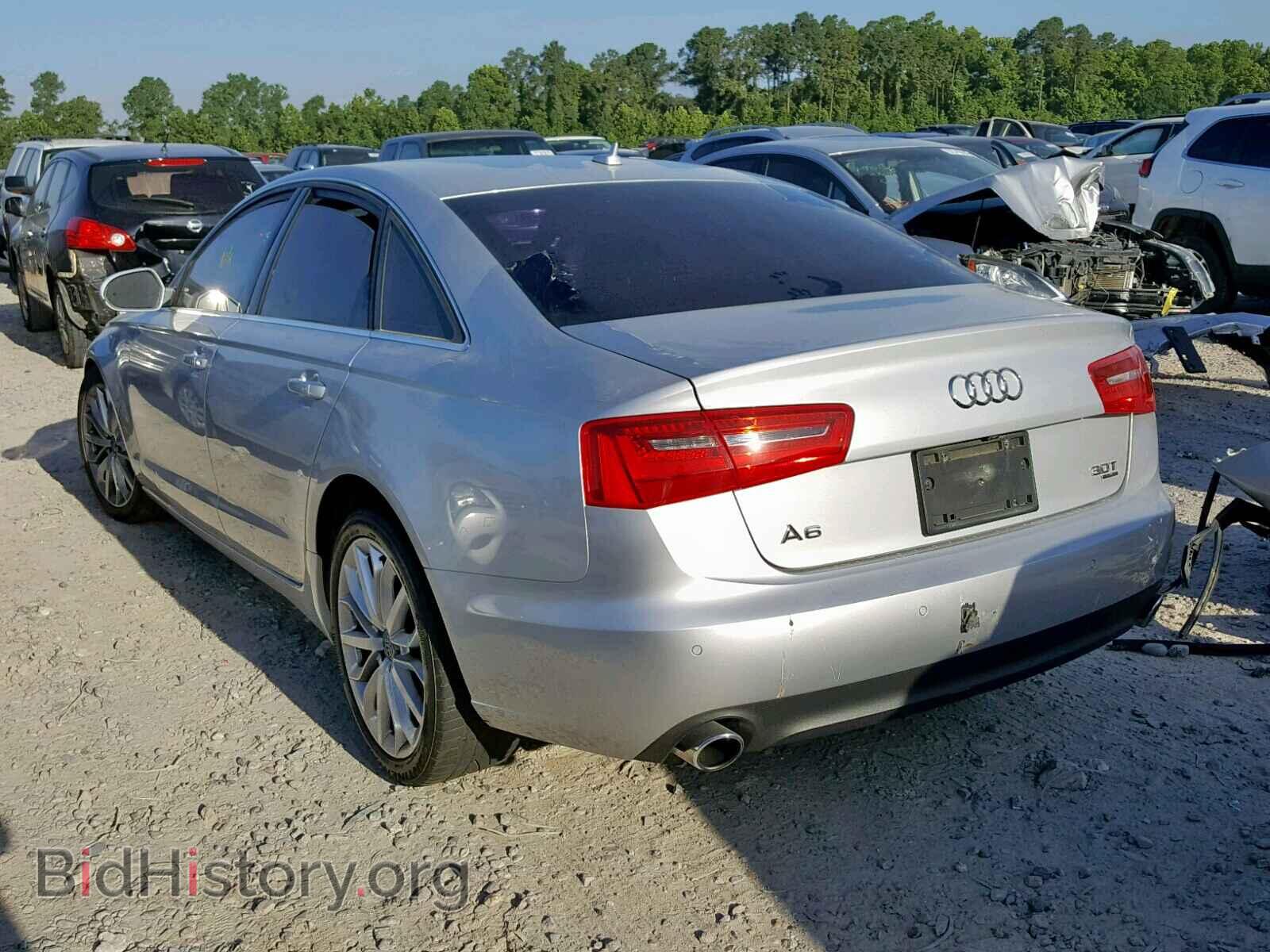 2013 AUDI A6 - VIN: WAUGGAFC8DN115517 - Фото 3