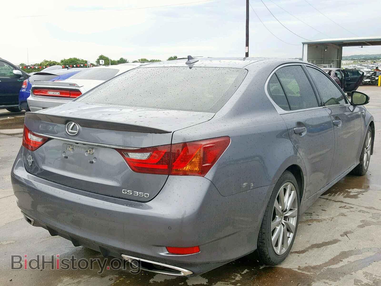 2014 LEXUS GS350 - VIN: JTHBE1BL7E5040124 - Фото 4