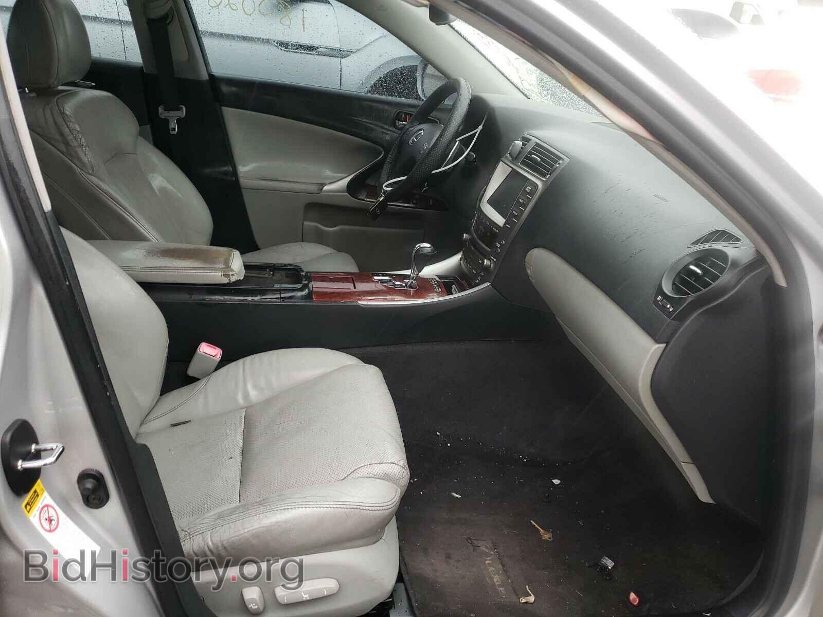 2007 LEXUS IS - VIN: JTHBE262X72011325 - Фото 5