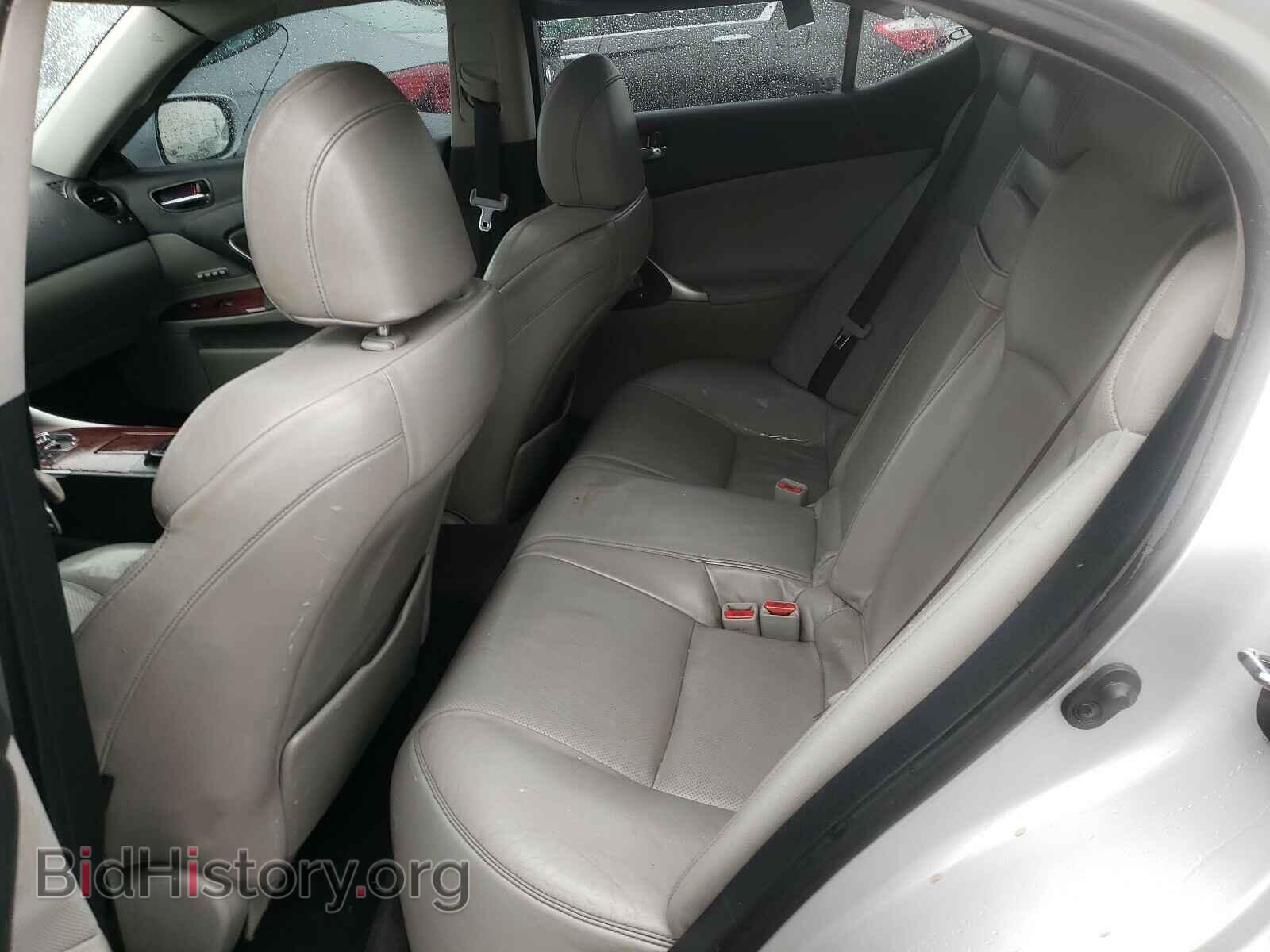 2007 LEXUS IS - VIN: JTHBE262X72011325 - Фото 6
