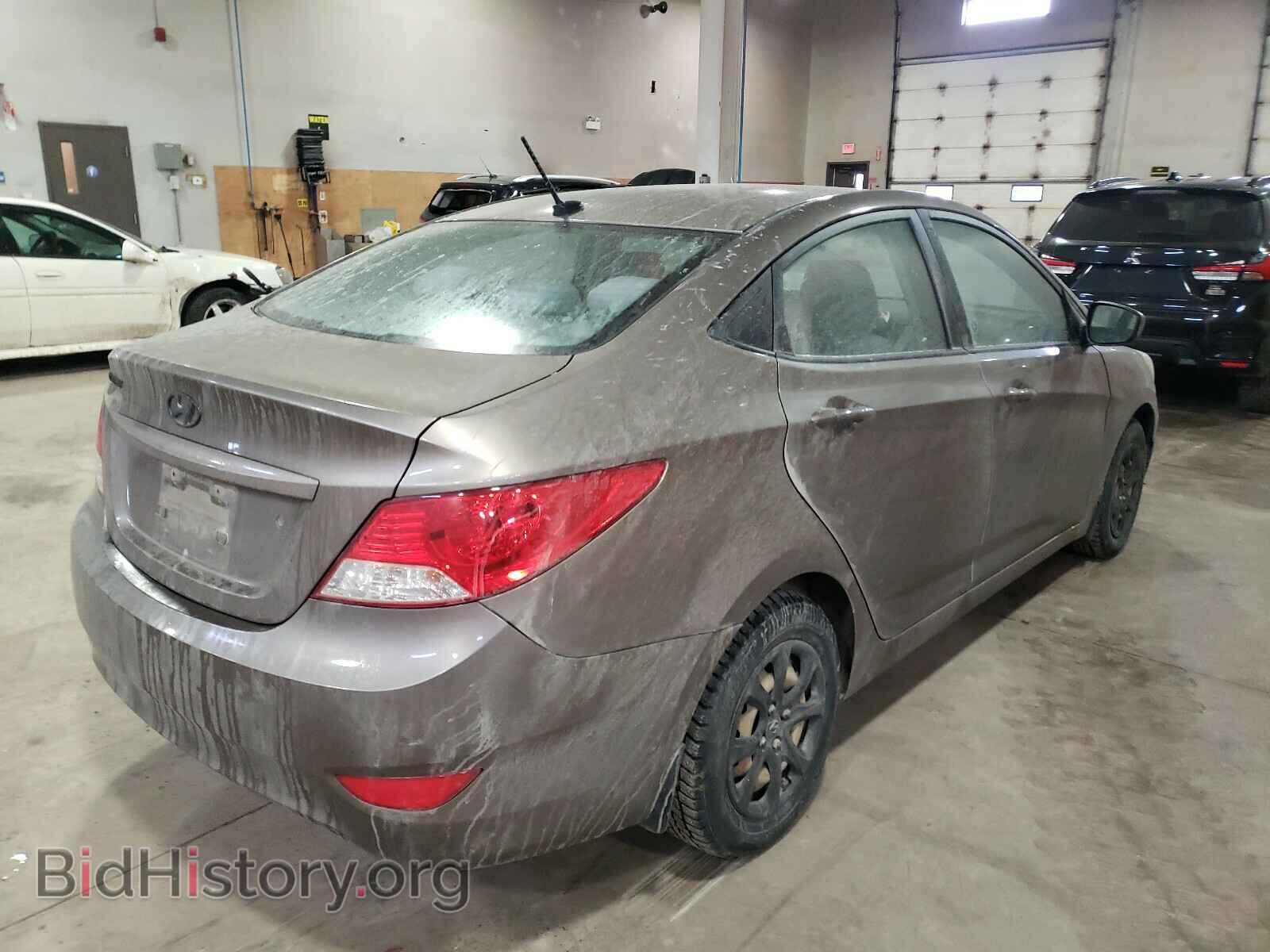 2013 HYUNDAI ACCENT - VIN: KMHCT4AE3DU433165 - Фото 4