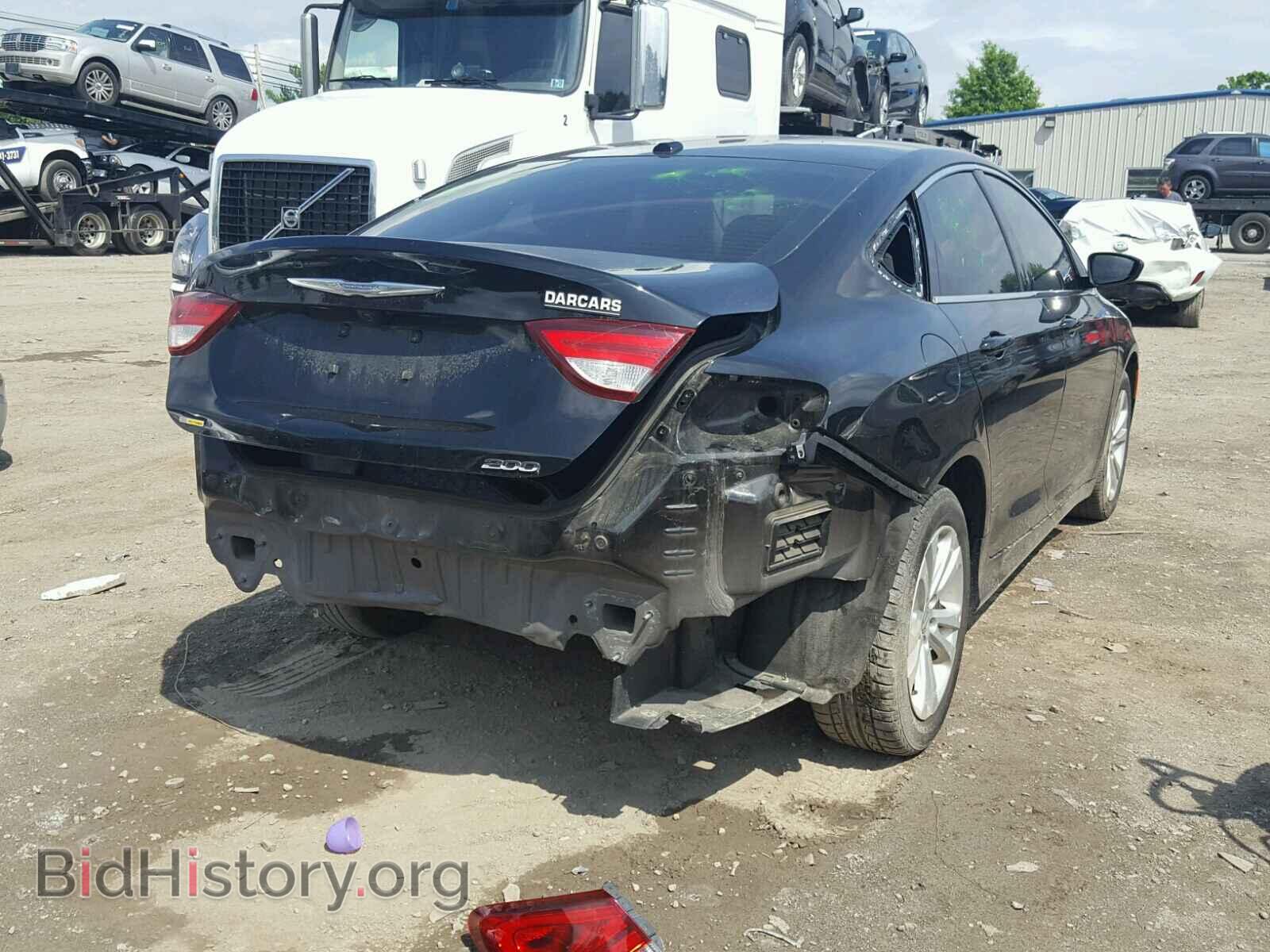 2015 CHRYSLER 200 - VIN: 1C3CCCAB3FN607385 - Photo 4
