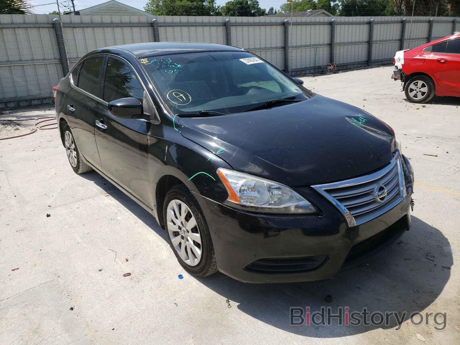 Photo 3N1AB7APXDL734417 - NISSAN SENTRA 2013