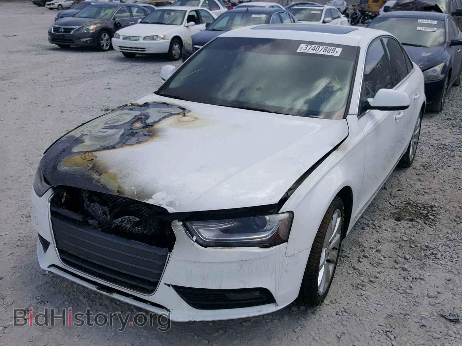 2013 AUDI A4 - VIN: WAUEFAFL9DA142565 - Фото 2