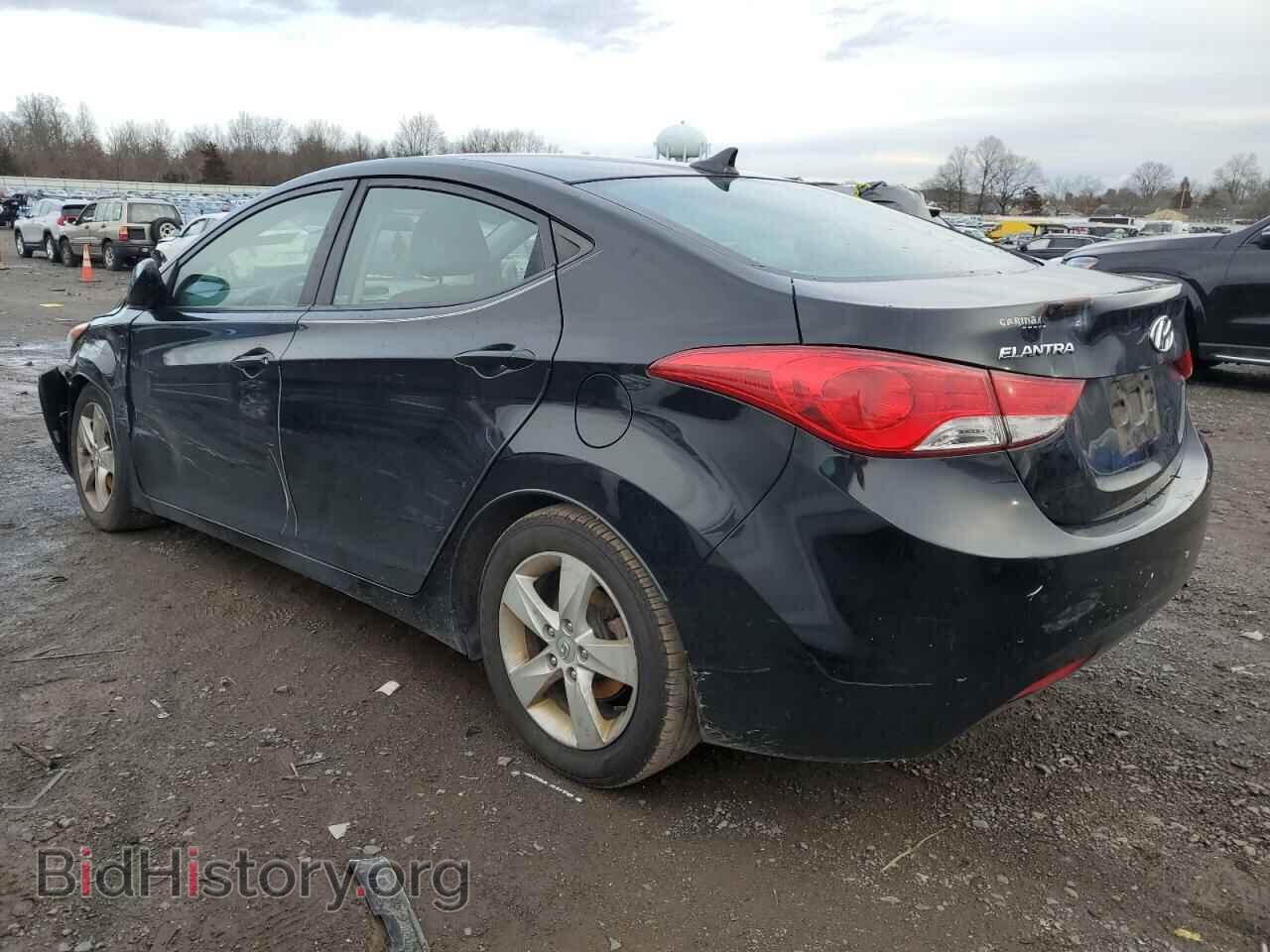 2012 HYUNDAI ELANTRA - VIN: 5NPDH4AEXCH078711 - Фото 2