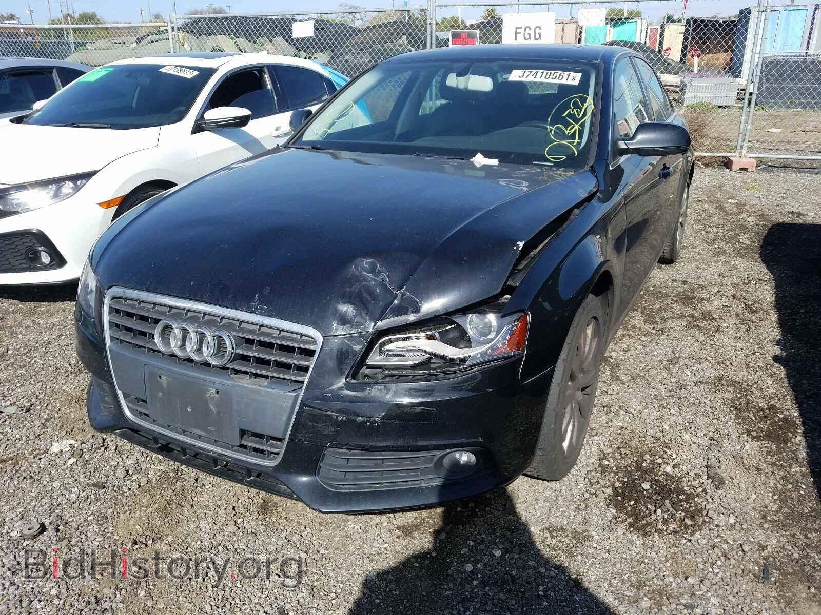 2012 AUDI A4 - VIN: WAUAFAFL6CN019974 - Photo 2