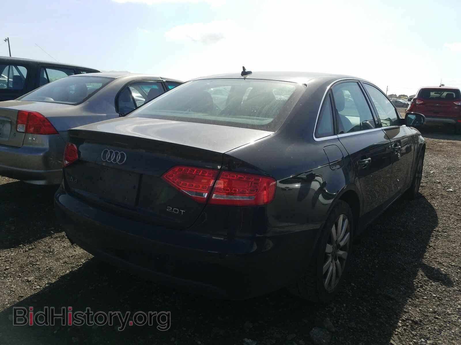 2012 AUDI A4 - VIN: WAUAFAFL6CN019974 - Photo 4