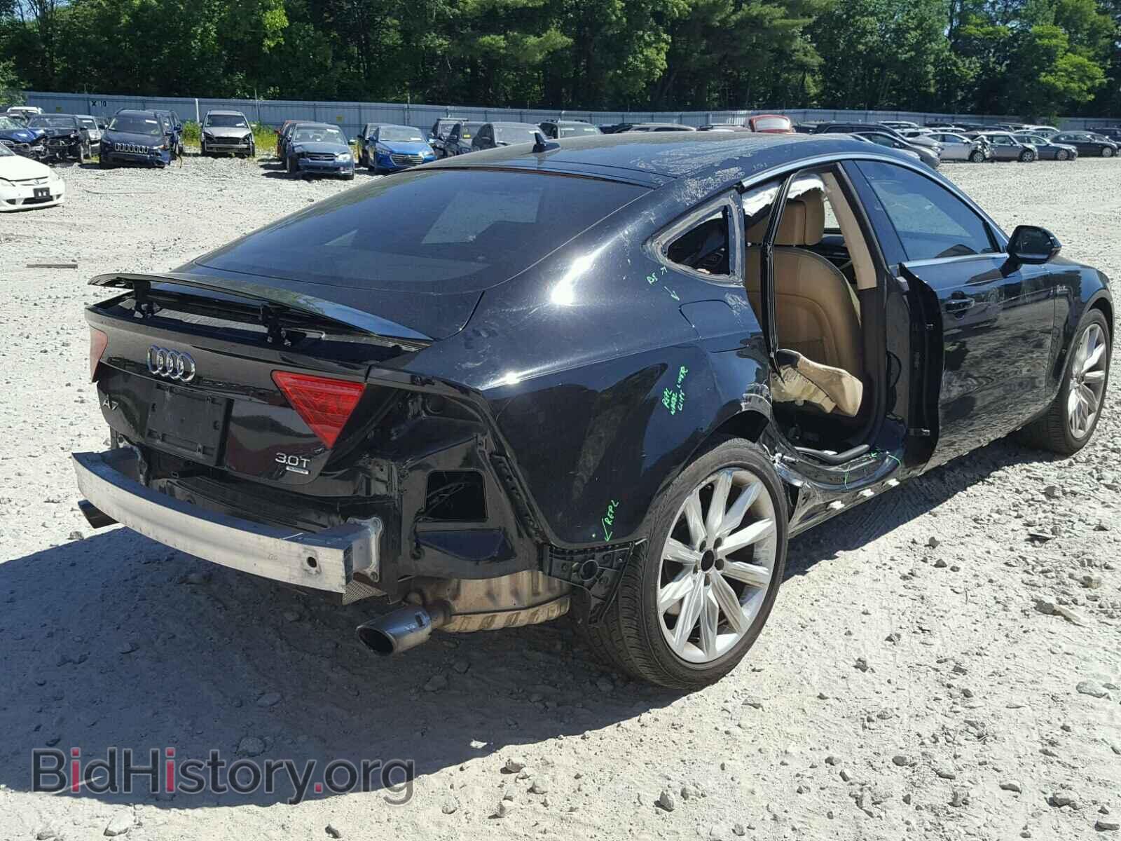 2012 AUDI A7 - VIN: WAUYGAFC2CN074871 - Фото 4