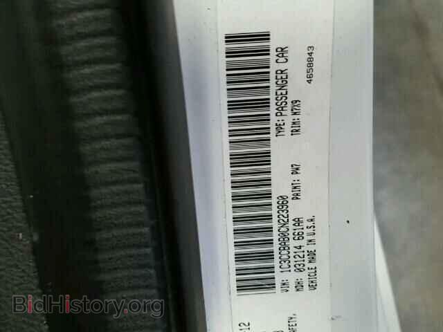 2012 CHRYSLER 200 - VIN: 1C3CCBAB0CN223960 - Фото 10