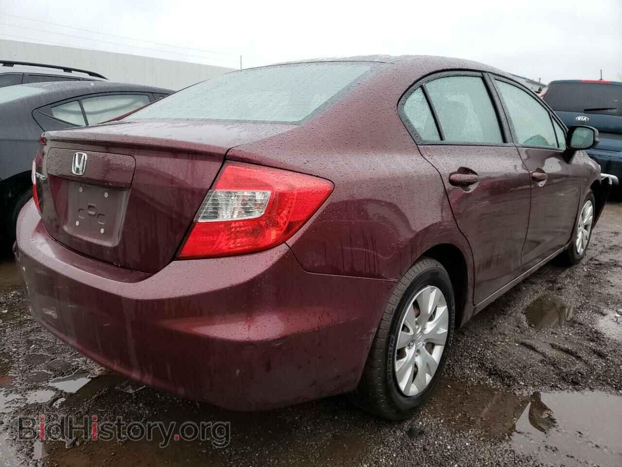 2012 HONDA CIVIC - VIN: 19XFB2F50CE374915 - Фото 4