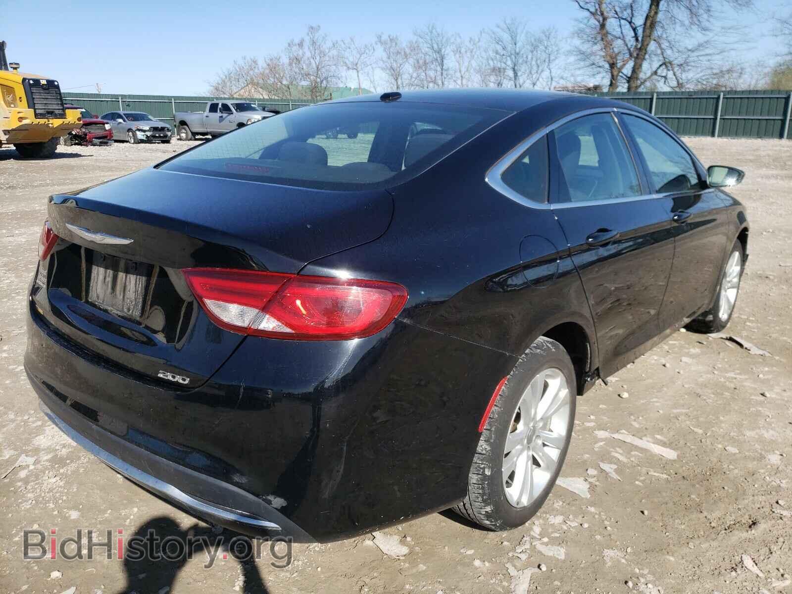 2015 CHRYSLER 200 - VIN: 1C3CCCABXFN657636 - Фото 4