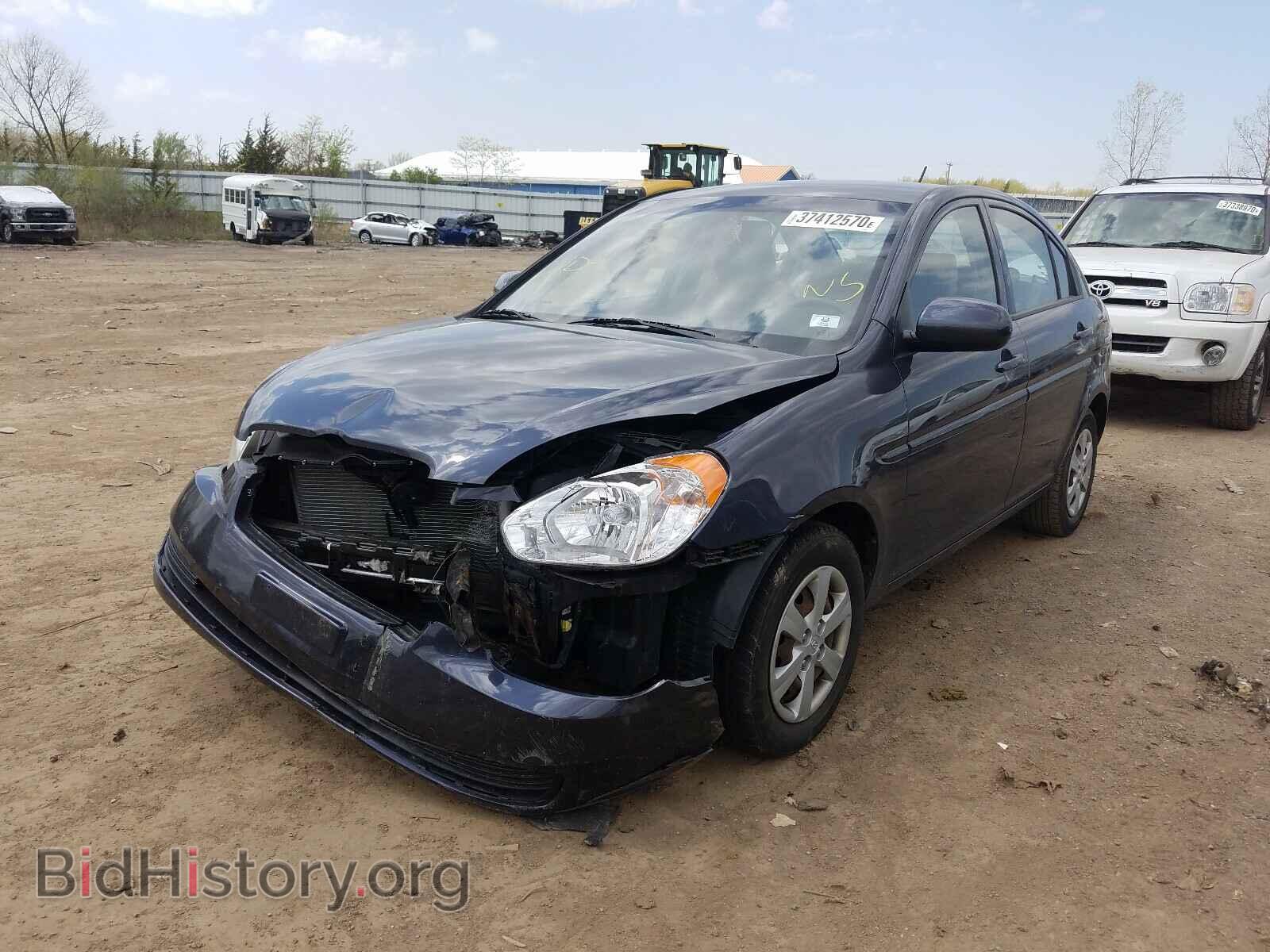 2010 HYUNDAI ACCENT - VIN: KMHCN4AC1AU398744 - Фото 2