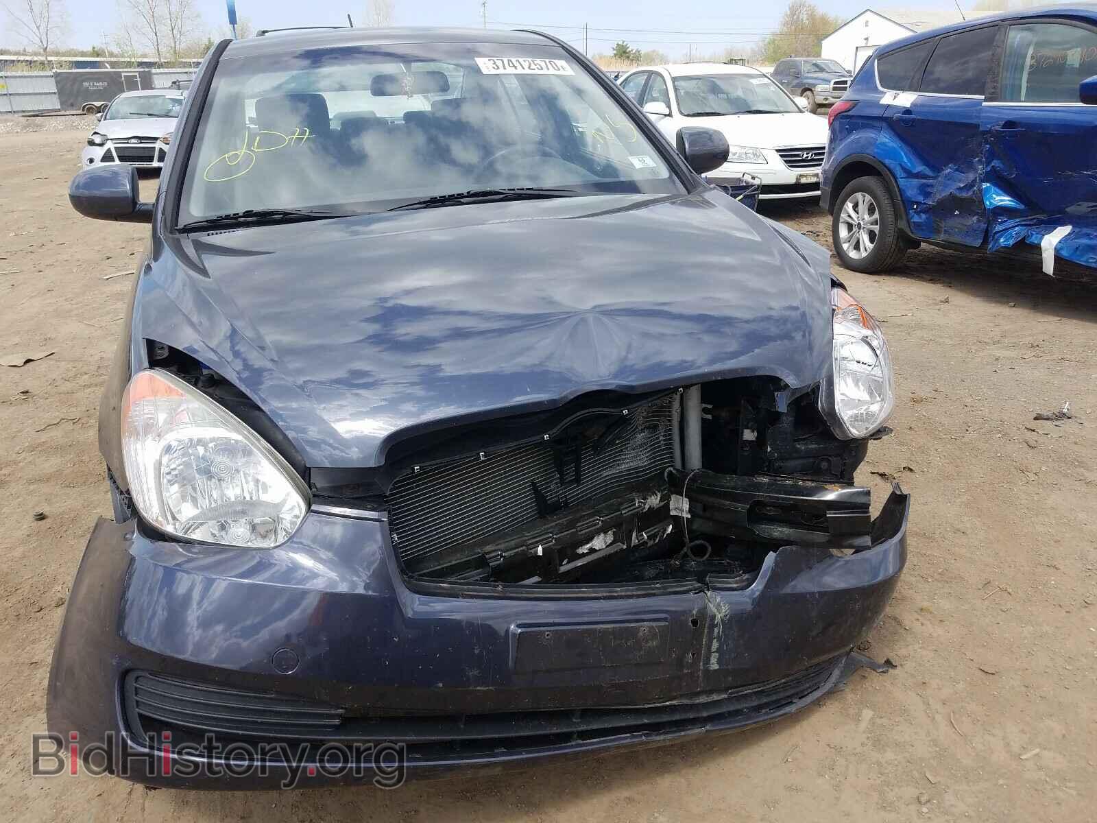 2010 HYUNDAI ACCENT - VIN: KMHCN4AC1AU398744 - Фото 9