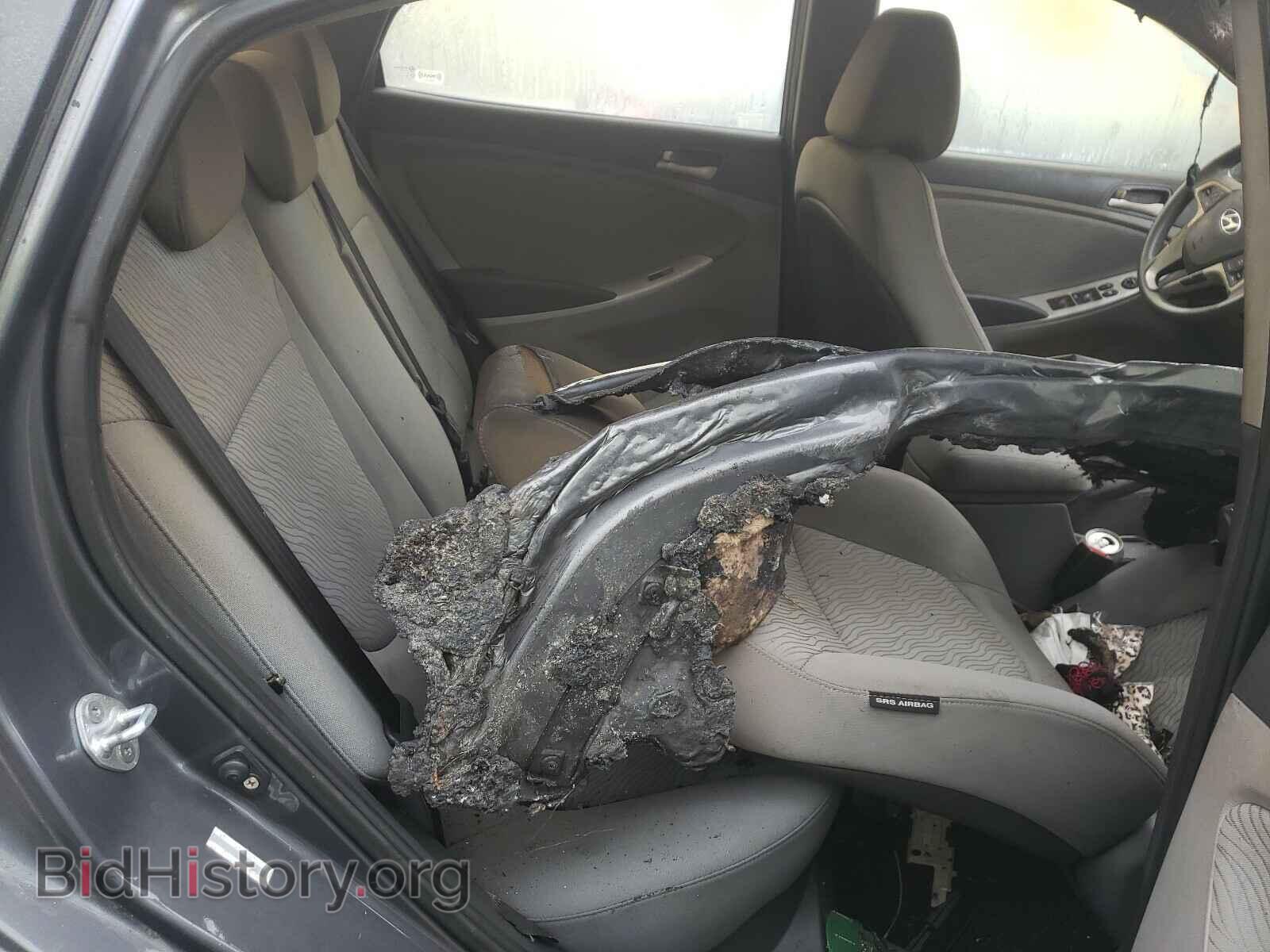 2012 HYUNDAI ACCENT - VIN: KMHCU4AE6CU188504 - Фото 6