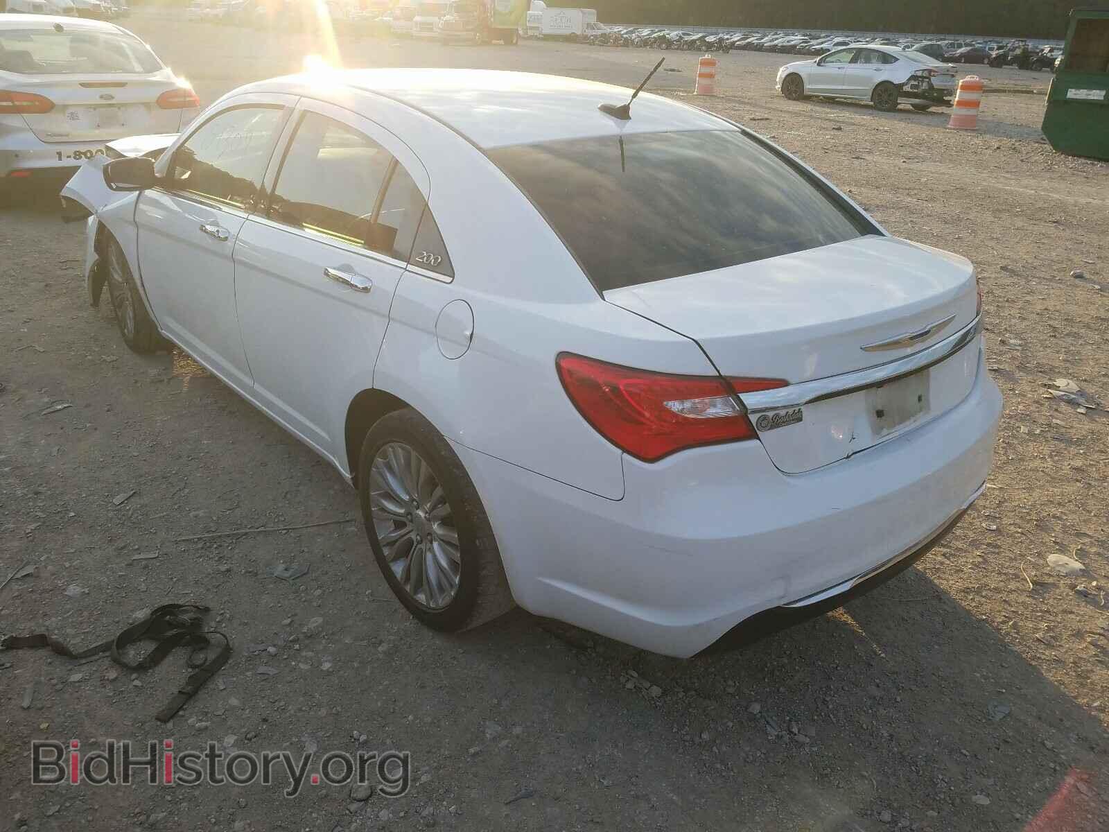 2012 CHRYSLER 200 - VIN: 1C3CCBCB1CN211250 - Фото 3