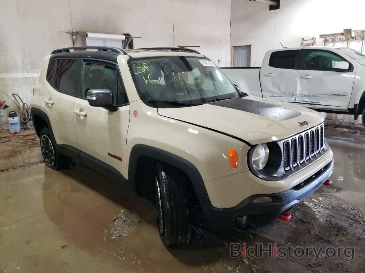 Фотография ZACCJBCT9GPD43356 - JEEP RENEGADE 2016