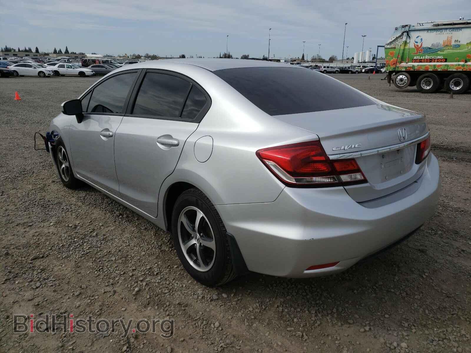 2015 HONDA CIVIC - VIN: 19XFB2F77FE700442 - Фото 3