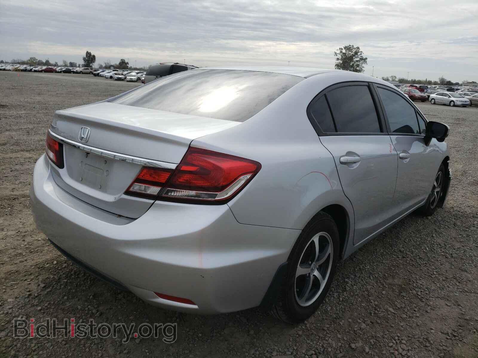 2015 HONDA CIVIC - VIN: 19XFB2F77FE700442 - Фото 4