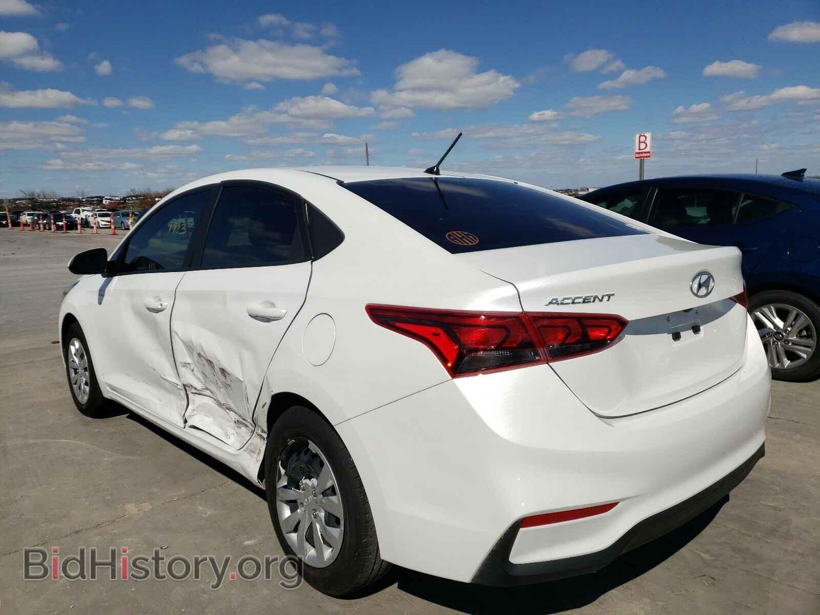 2020 HYUNDAI ACCENT - VIN: 3KPC24A66LE121354 - Фото 3