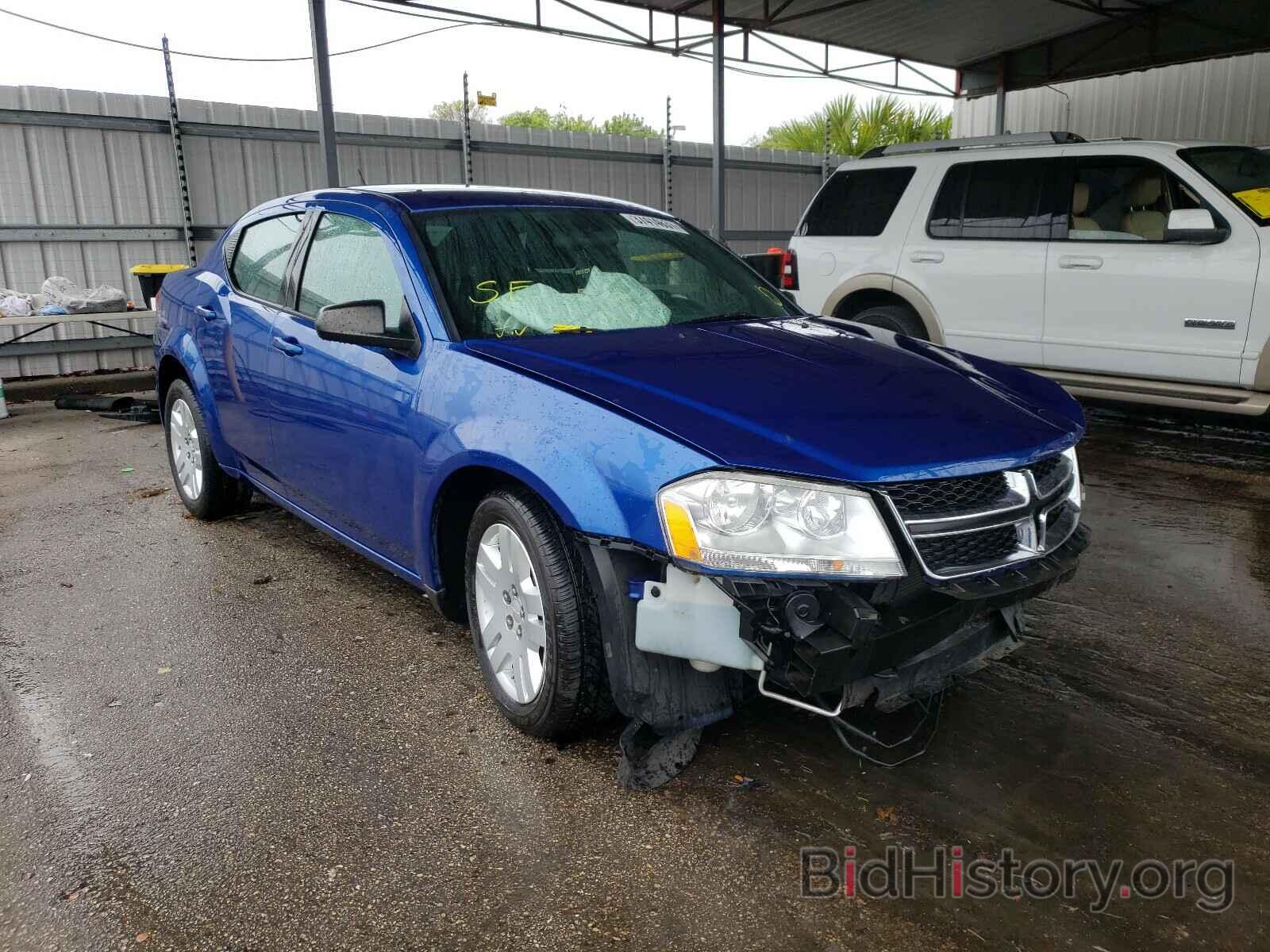 Photo 1C3CDZAB4EN199641 - DODGE AVENGER 2014