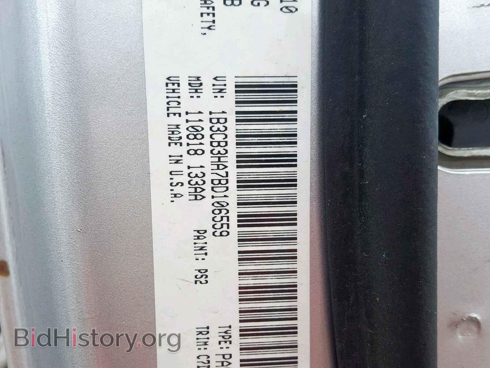 2011 DODGE CALIBER - VIN: 1B3CB3HA7BD106559 - Фото 10