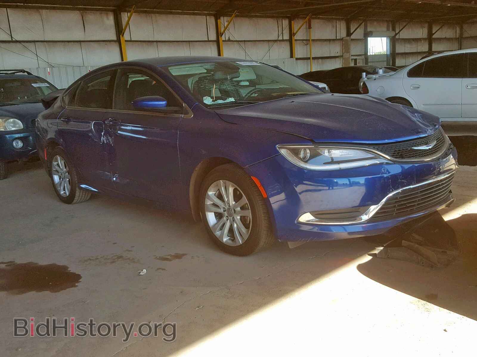 Фотография 1C3CCCAB8FN633187 - CHRYSLER 200 2015