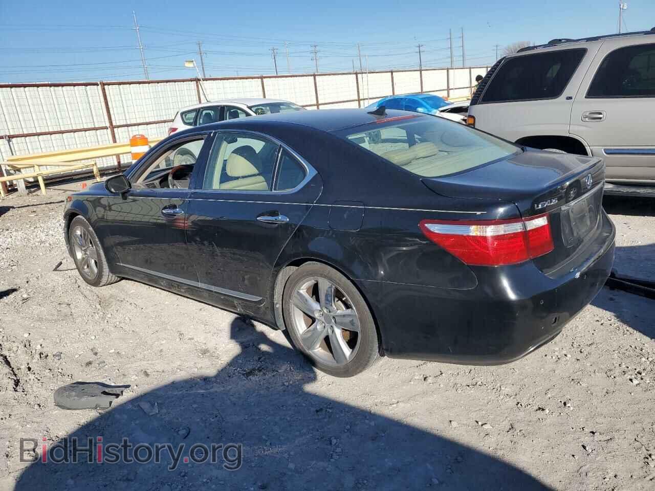 2007 LEXUS LS460 - VIN: JTHBL46F375045643 - Фото 2