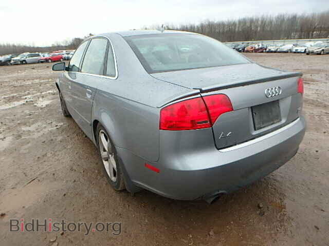 2007 AUDI A4 - VIN: WAUDH78E07A222302 - Фото 3