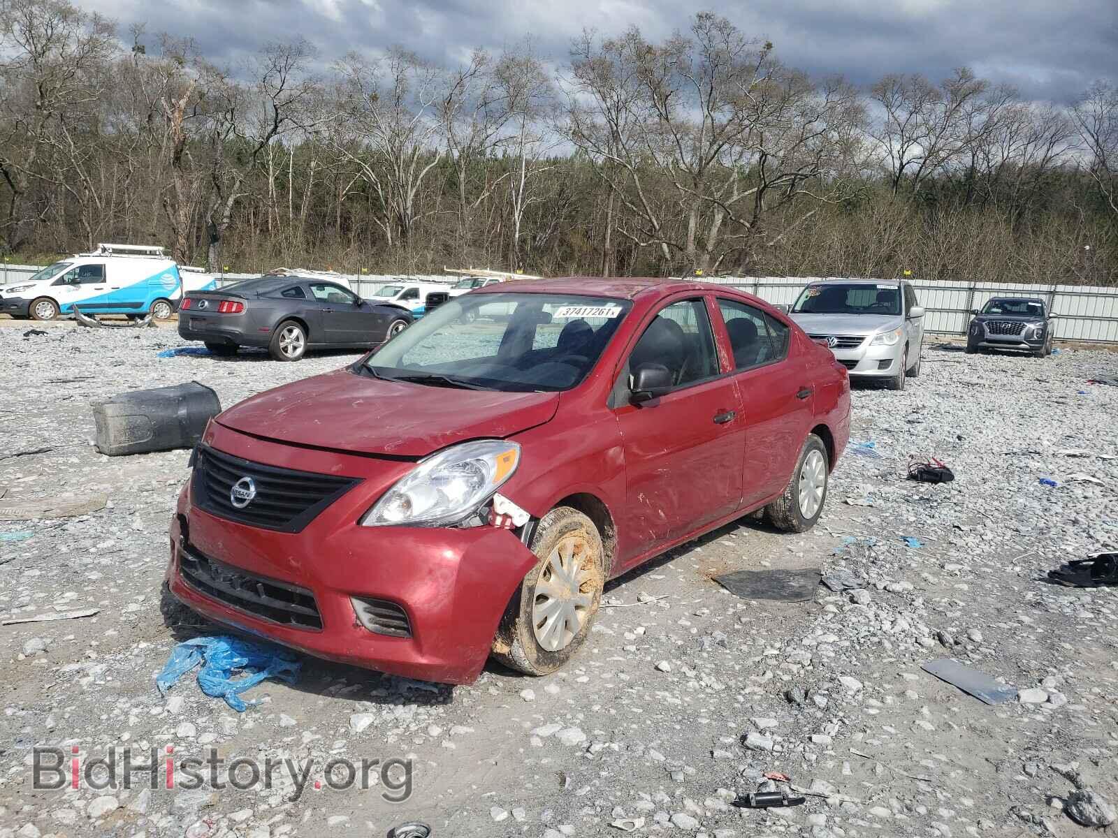 2014 NISSAN VERSA - VIN: 3N1CN7AP2EL854455 - Фото 2