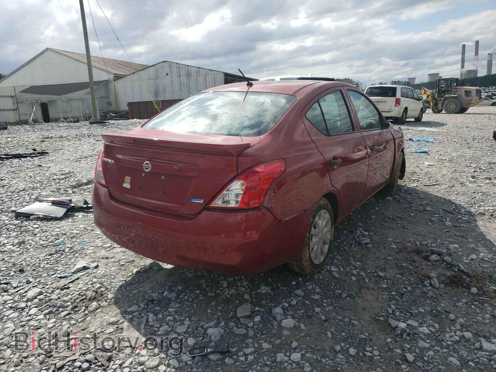 2014 NISSAN VERSA - VIN: 3N1CN7AP2EL854455 - Фото 4