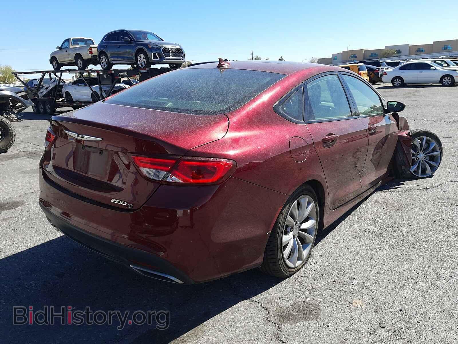 2015 CHRYSLER 200 - VIN: 1C3CCCBG7FN739074 - Фото 4