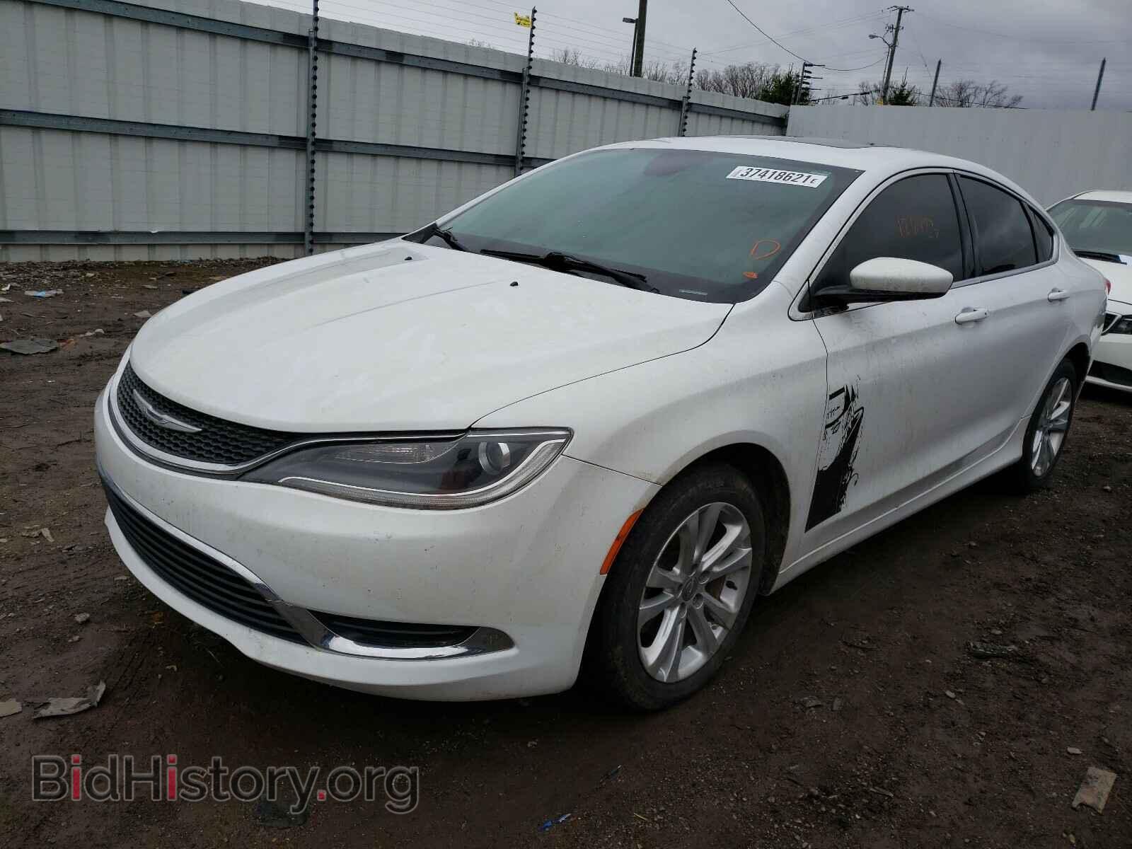 2015 CHRYSLER 200 - VIN: 1C3CCCAB5FN749222 - Фото 2