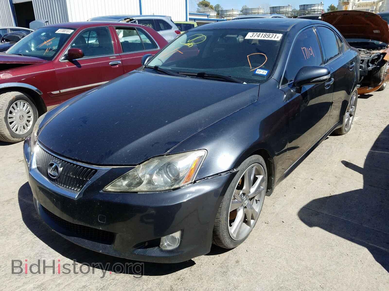 2010 LEXUS IS - VIN: JTHBF5C20A5108915 - Фото 2
