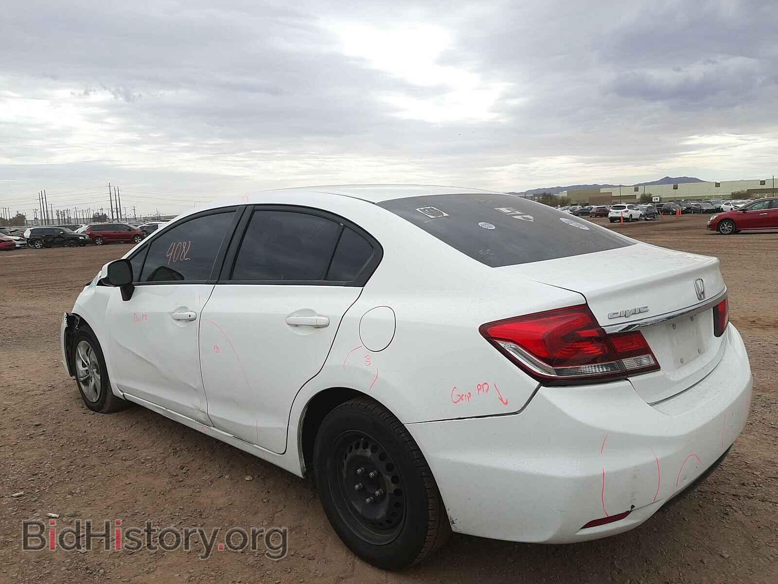 2013 HONDA CIVIC - VIN: 19XFB2F59DE224979 - Фото 3